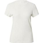 Offwhitefarbene Melierte Vintage T-Shirts aus Jersey für Damen Größe M 