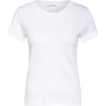 Weiße Vintage American Vintage T-Shirts aus Baumwolle für Damen Größe M 