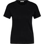 Schwarze Vintage American Vintage T-Shirts aus Baumwolle für Damen Größe S 