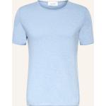 Hellblaue Vintage American Vintage T-Shirts aus Baumwolle für Herren Größe XL 