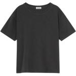 Schwarze Vintage American Vintage T-Shirts für Damen Größe L 