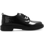 Schwarze Business Ami Paris Nachhaltige Derby Schuhe aus Leder für Herren Größe 42 