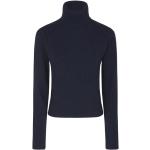 Reduzierte Blaue Ami Paris Nachhaltige Rollkragen Kaschmir-Pullover aus Wolle für Damen Größe M 