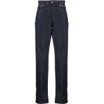 Reduzierte Blaue Bestickte Ami Paris Nachhaltige Jeans mit Stickerei für Herren Größe XXL Weite 29, Länge 28 