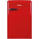 Amica Retro Kühlschrank »KS 15610-16«, mit Gefrierfach (rot)