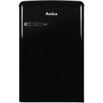 Amica Retro Kühlschrank »KS 15610-16«, mit Gefrierfach (schwarz)