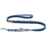 amiplay Leine Denim L, 20mm/100-200cm, dunkelblau (L), Halsband + Leine