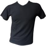 Schwarze Ammann V-Ausschnitt V-Shirts für Herren 