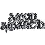 Amon Amarth Cut-Out Logo Patch schwarz