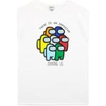 Weiße Among Us Kinder T-Shirts für Jungen Größe 140 