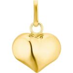 Reduzierte Goldene Amor Kettenanhänger aus vergoldet für Damen 