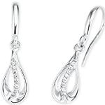 Reduzierte Silberne Amor Ohrhänger glänzend aus Silber für Damen 