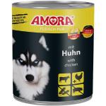 AMORA Dog Fleisch Pur Huhn | 6x 800g