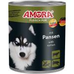 AMORA Dog Fleisch Pur Pansen | 6x 800g Hundefutter
