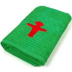 Grüne Motiv Ampelmann Handtücher aus Baumwolle 50x100 