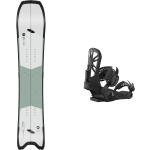 Amplid - Splitboard-Bindung - Snowboard Set Millisurf 2024 - Weiß