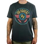 Amplified Herren FOO Fighters-ff Air T-Shirt, Grau (Charcoal Cc), S
