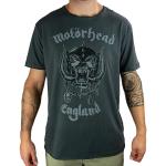 Amplified Męski Motorhead - England T-Shirt, kolor: szary (Charcoal Cc), rozmiar: m