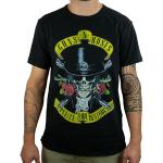 Schwarze AMPLIFIED Guns N' Roses Herrenbandshirts Größe M 
