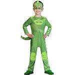 Reduzierte Grüne Amscan PJ Masks – Pyjamahelden Gecko Ganzkörperkostüme aus Polyester für Kinder 