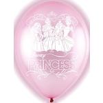 Rosa Amscan Disney Prinzessinnen LED-Ballons aus Papier 5-teilig 