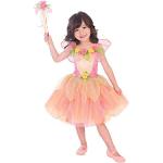 Reduzierte Aprikose Blumenmuster Amscan Midi Elfenkostüme & Feenkostüme aus Polyester für Kinder 