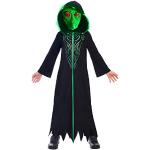 Grüne Amscan Maxi Sensenmann-Kostüme für Kinder 