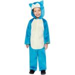 Amscan 9918669 - Unisex Officially Licensed Pokémon Snorlax Hooded Jumpsuit Kids Fancy Dress Costume Age: 8-10yrs