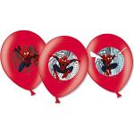 Reduzierte Bunte Amscan Spiderman Runde Luftballons Silvester 