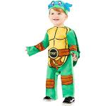 Grüne Amscan Ninja Turtles Superheld-Kostüme für Kinder 