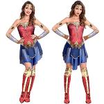Reduzierte Rote Amscan Wonder Woman Faschingskostüme & Karnevalskostüme für Damen 