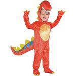 Orange Amscan Dinosaurier-Kostüme für Kinder 