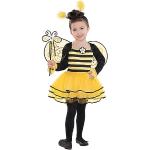 Bunte Amscan Bienenkostüme mit Glitzer für Kinder 
