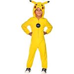 Gelbe Amscan Pokemon Pikachu Faschingskostüme & Karnevalskostüme aus Fleece für Kinder 