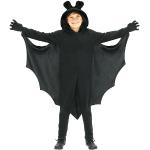Schwarze Fledermaus-Kostüme für Kinder 