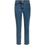 Unifarbene Casual Amy Vermont 5-Pocket Jeans aus Baumwollmischung für Herren 