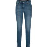 AMY VERMONT Jeans Baumwolle, Kunstfaser Blue bleached 40 Slim Fit