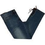 Reduzierte Blaue Bestickte Amy Vermont Jeans mit Stickerei mit Strass aus Denim für Damen 