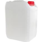 anaterra® Wasserkanister - 10l., mit Handgriff, für Camping, Outdoor, BPA frei, zum Trinken, Tragbar, Flach, Stabil, Weiß - Wasserbehälter, Kanister