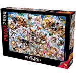 Anatolian 3947 puzzle 2000 pcs. The big selfie - collage by Howard Robinson (2000 Teile)