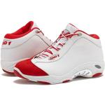 AND1 Tai Chi Herren Basketballschuhe Sneaker für Indoor Outdoor Straße oder Court Größe 42 bis 47 Weiß Rot, weiß / rot, 49.5 EU