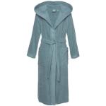 Reduzierte Blaue andas Bademäntel mit Kapuze aus Baumwolle mit Kapuze für Damen Größe XS 