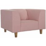 Reduzierte Rosa Skandinavische andas Diva Lounge Sessel aus Filz Breite 100-150cm, Höhe 50-100cm, Tiefe 50-100cm 