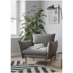 Reduzierte Graue Skandinavische andas Lounge Sessel aus Holz Breite 50-100cm, Höhe 50-100cm, Tiefe 50-100cm 