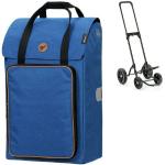 Blaue Unifarbene Andersen Quattro Kühltaschen Trolley 45l mit Reißverschluss aus Kunststoff für Herren Maxi / XXL 