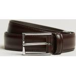 Anderson's Leather Suit Belt 3 cm Dark Brown