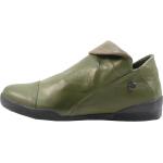Grüne Andrea Conti Ankle Boots & Klassische Stiefeletten aus Leder für Damen Größe 41 