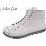 Reduzierte Weiße Andrea Conti Damenschuhe aus Leder Größe 39 