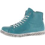 Reduzierte Grüne Andrea Conti High Top Sneaker & Sneaker Boots mit Schnürsenkel für Damen Größe 39 