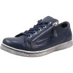 Blaue Andrea Conti Low Sneaker mit Schnürsenkel für Damen Größe 39 